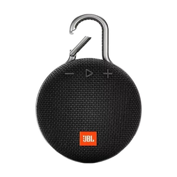 Portable Bluetooth Speaker with Clip Design, Waterproof Build & 12h Playtime
