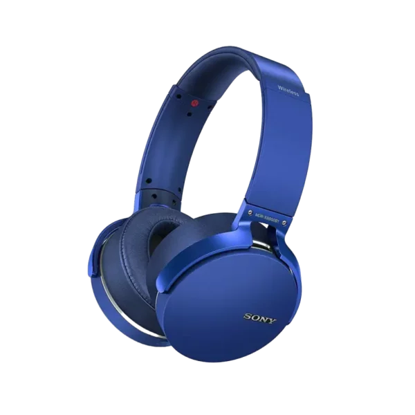 Wireless Noise-Cancelling Over-Ear Headphones with Deep Bass
